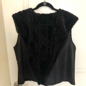 Suede & Fur Vest